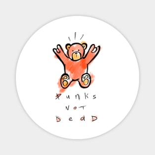 Punks not Dead Magnet